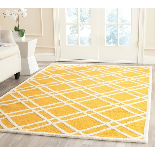 Safavieh Cambridge Gold & Ivory 8& x 10& Rug