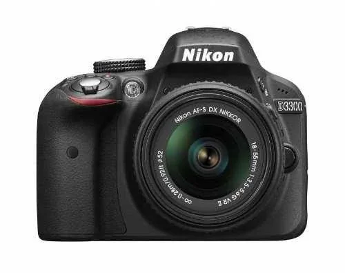 Nikon D3300 Digital SLR Camera - Black - 18-55mm VR II Lens