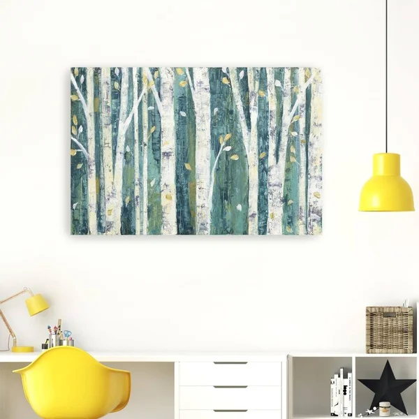 Birches in Spring Canvas Giclee