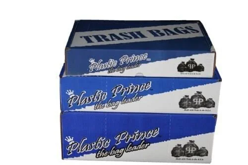 Black Garbage (Trash) Bags for Heavy Industrial Use - 55 Gallon XXXHeavy, Black 100/Case
