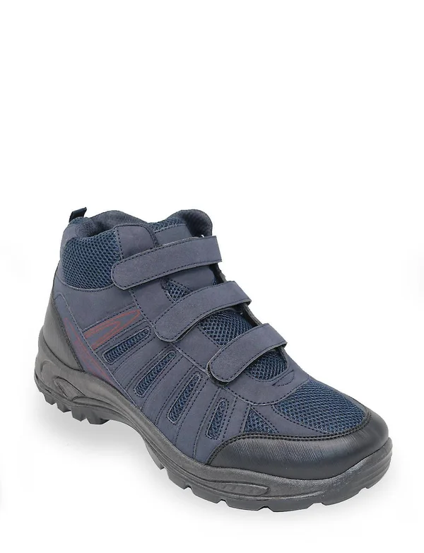 Chums Mens Boots Wide Fit Touch Fasten Wide Fit Grey 13 UK
