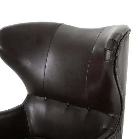 Noble House Wayne High Back Chair - Brown
