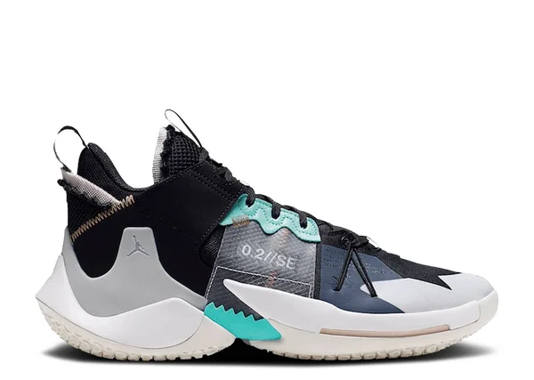 Jordan Why Not Zer0.2 SE Black Vast Grey - Size 10 Men