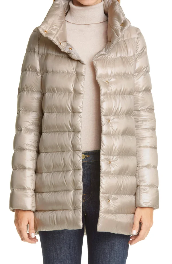 Herno Black Down Amelia Coat