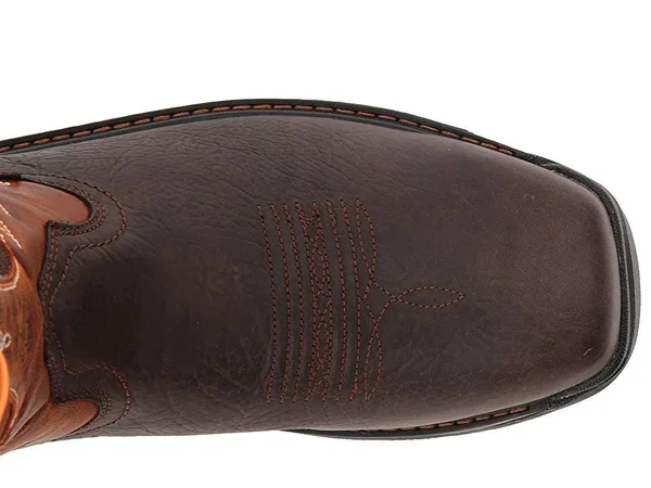Ariat Men's Composite Toe Intrepid VentTEK Work Boot - Brown/Orange