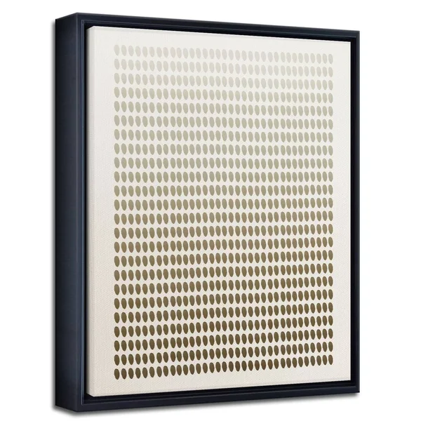 Abstract Neutral CLX Canvas Wall Art Brown 24x22 x 30x22, Cotton