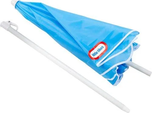 Little Tikes Easy Store Jr. Play Table with Umbrella - Blue\Green