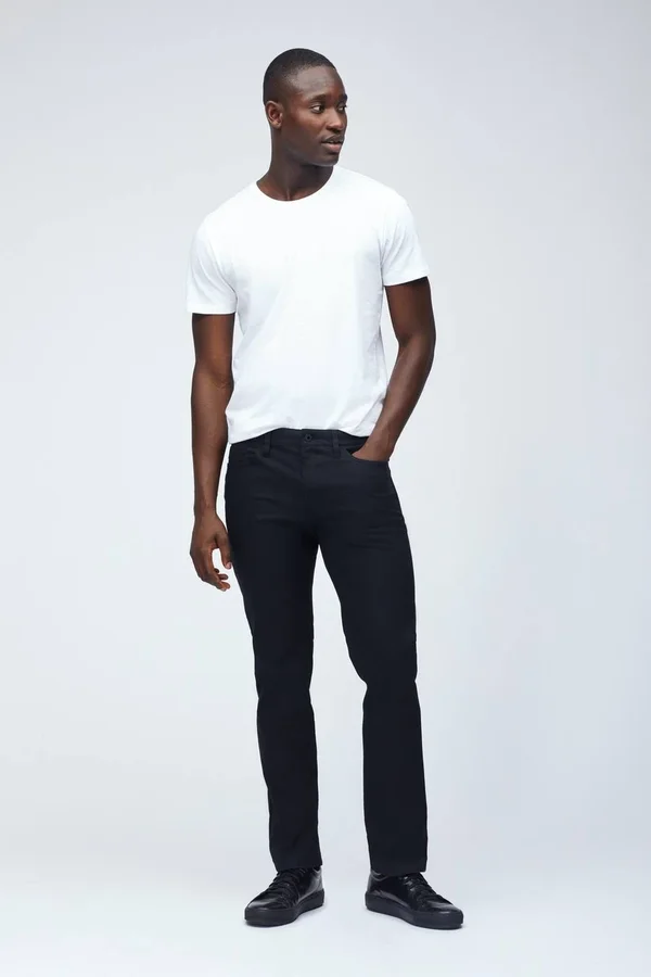 Tech 5-Pocket Pants Slim for Men by Bonobos - Black - 36 x 34