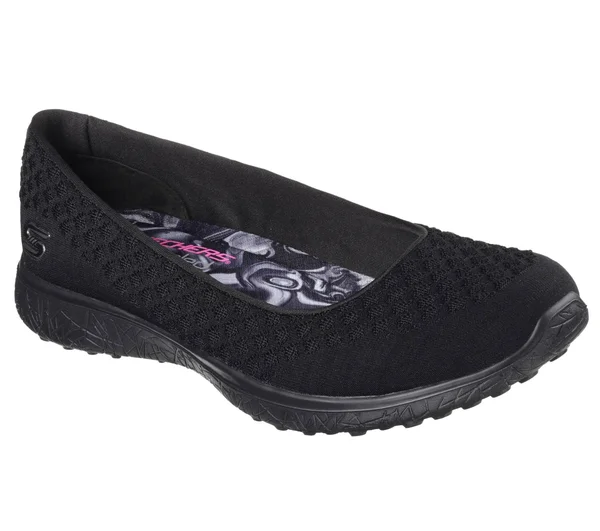 Skechers Women's Microburst One Up Skimmer Sneaker - Size: 5.5, Black