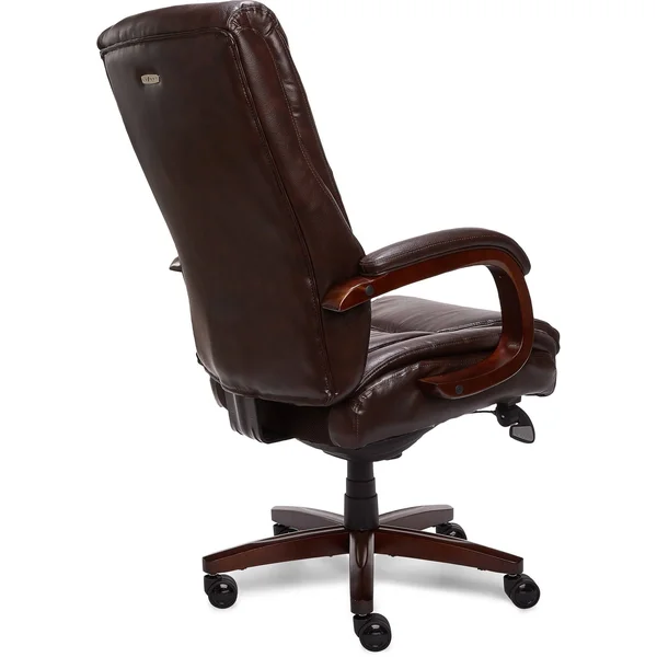 La-Z-Boy Edmonton Big and Tall Executive Office Chair, Coffee Brown