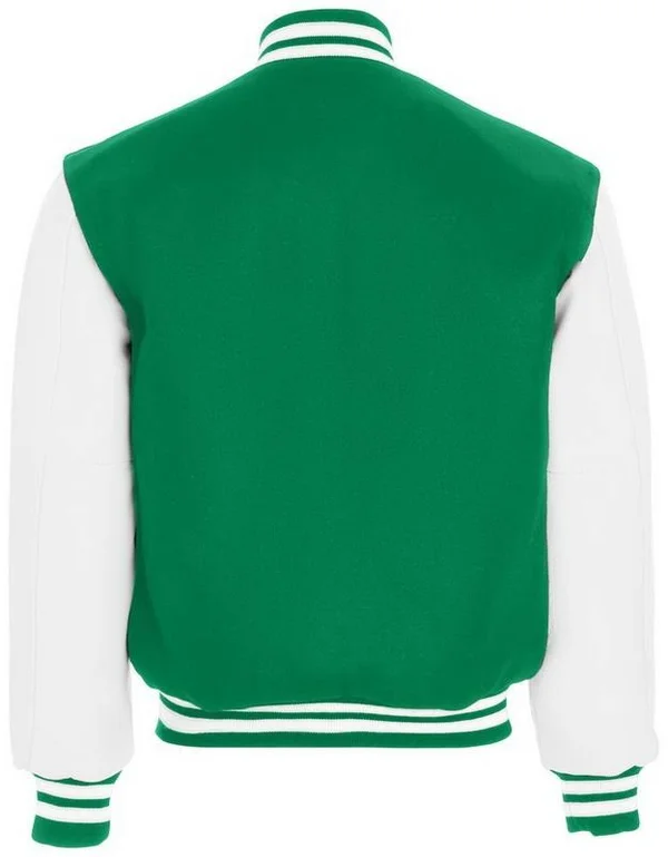 Holloway 224183 - Varsity Jacket - Kelly/White - XL