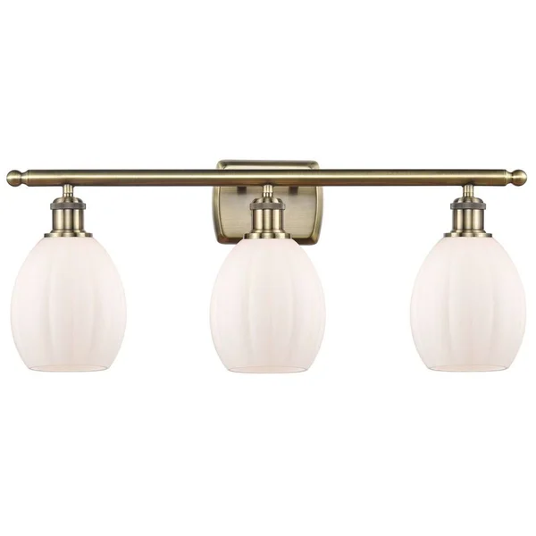 Innovations Lighting Eaton 3 Light Bath Vanity Light 516 3W AB G81 (Antique Brass)
