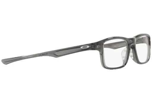 Oakley OX8081 Plank 2.0 Eyeglasses - 808106 Polished Grey Smoke