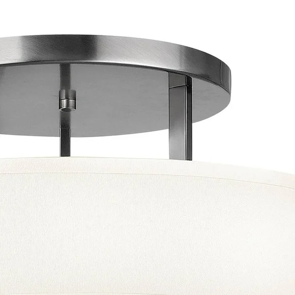 Hinkley Lighting 3211BR Hampton Semi Flush Mount Light, Brushed Bronze