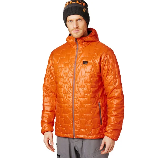 Helly Hansen Mens Lifaloft Hooded Insulator Jacket Bright Orange M