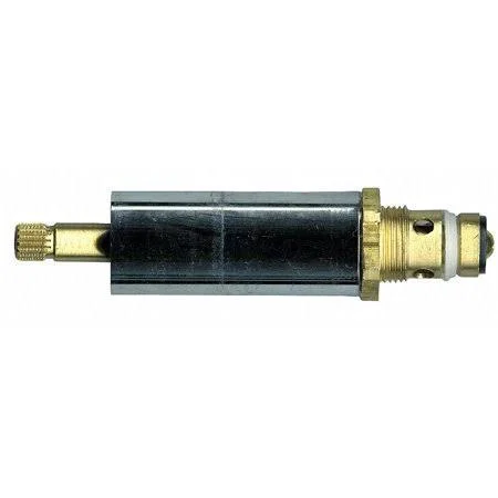 Brasscraft Hot/Cold Cartridge, Fits Brand Eljer, Brass, Brass, Chrome Finish - ST2741