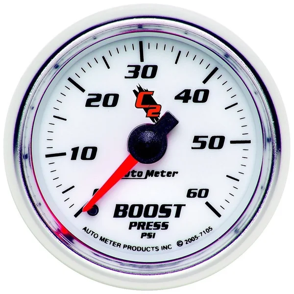 Auto Meter 7105 C2 Mechanical Boost Gauge