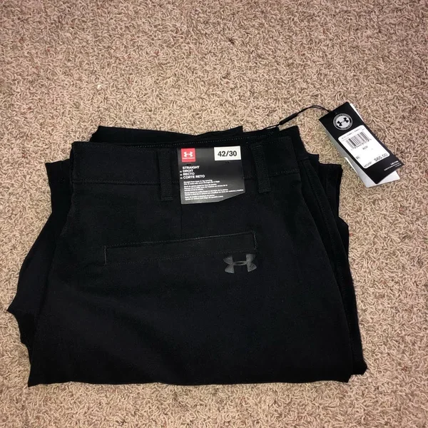 Under Armour Men's Tech Pants 4230 Black
