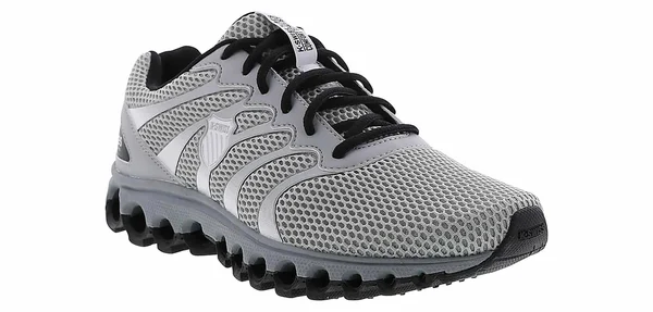 K-Swiss Tubes Comfort 200 Running Shoe Grey in Size 14, Men's, Gray