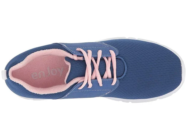 FootJoy Women's Enjoy Golf Shoes Blue/Pink, M, 9