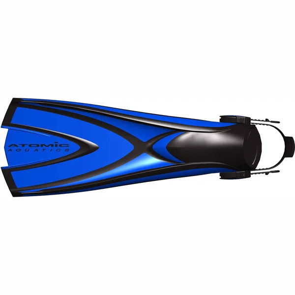 Atomic X1 Fin - Large, Yellow