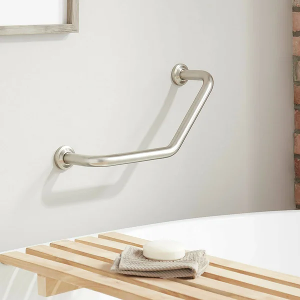 Signature Hardware 921738 Lenoir 16-3/4 inch Grab Bar - Bronze