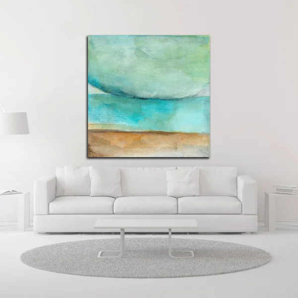 Tangletown Fine Art Here Is The Brighter Garden by Michelle Oppenheimer - Print on Canvas