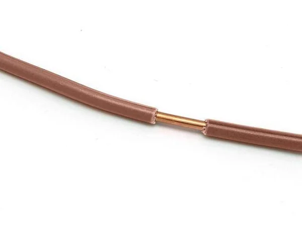 The Cimple Co - THHN, Building Wire - Brown Jacket - 10 Gauge Solid Copper UL UV - 200 ft