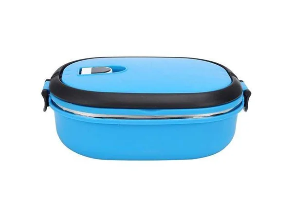 900ml Single Layer Lunch Box Insulated Bento Box Thermal Stainless Steel Food Container with Air Hole for Pinic Camping Travelin