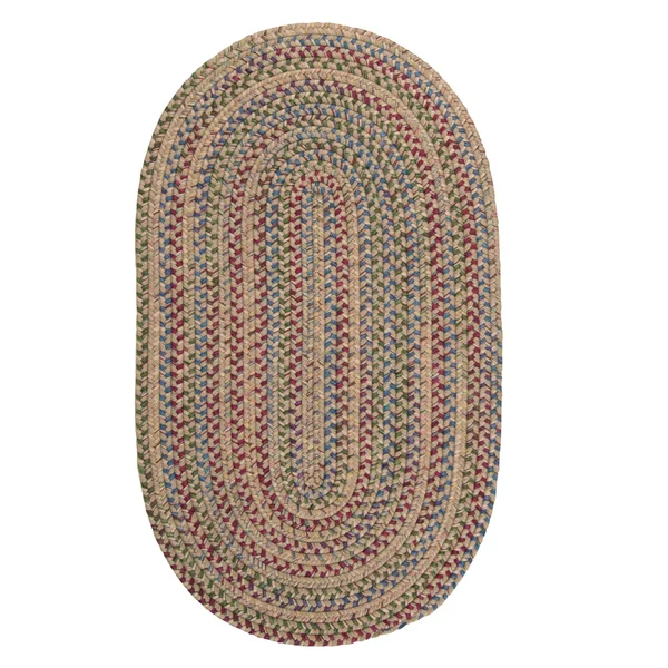 Colonial Mills WY18R108X132 9 x 11 ft. Worley Oval Area Rug Natural