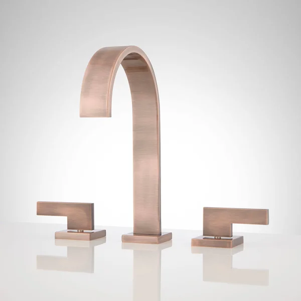 Ultra Widespread Bathroom Faucet in Overflow in Oil Rubbed Bronze - Signature Hardware 457579