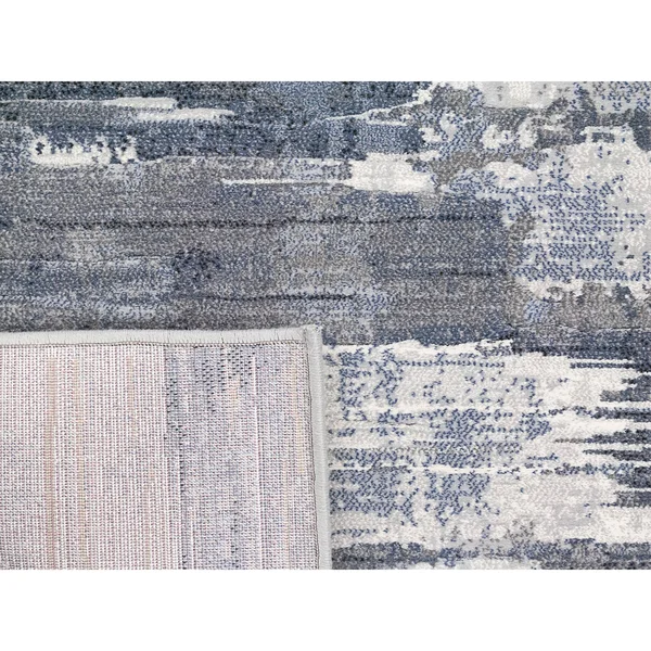 Dynamic Rugs Eclipse 63423 6&7x22 x 9&6x22 Area Rug - Blue