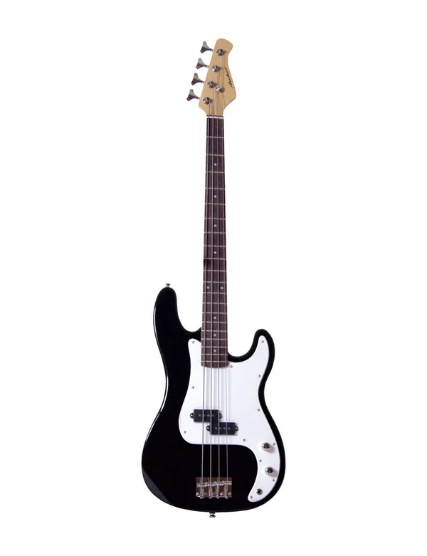Archer SB10 P-Style Black Electric Bass - Black