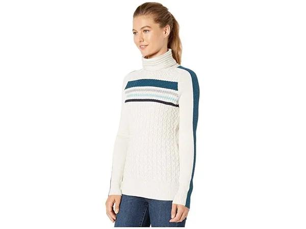 Smartwool Dacono Ski Sweater Women's - Moonbeam Heather, S