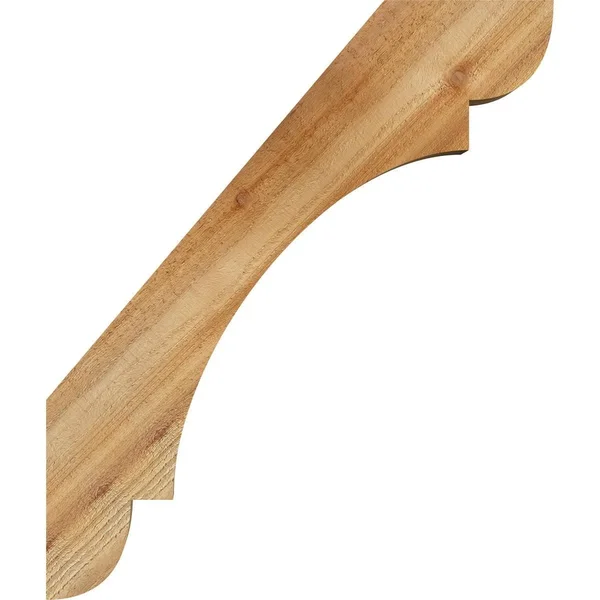 4x22W x 18x22D x 26x22H Olympic Rough Sawn Brace, Western Red Cedar