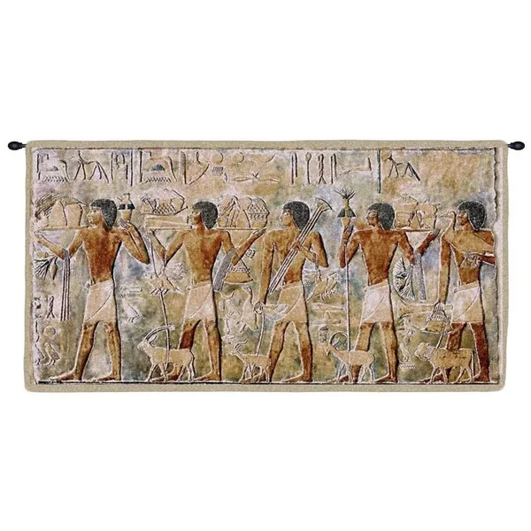 Saqqarah Beige Part 2 Belgian Wall Tapestry