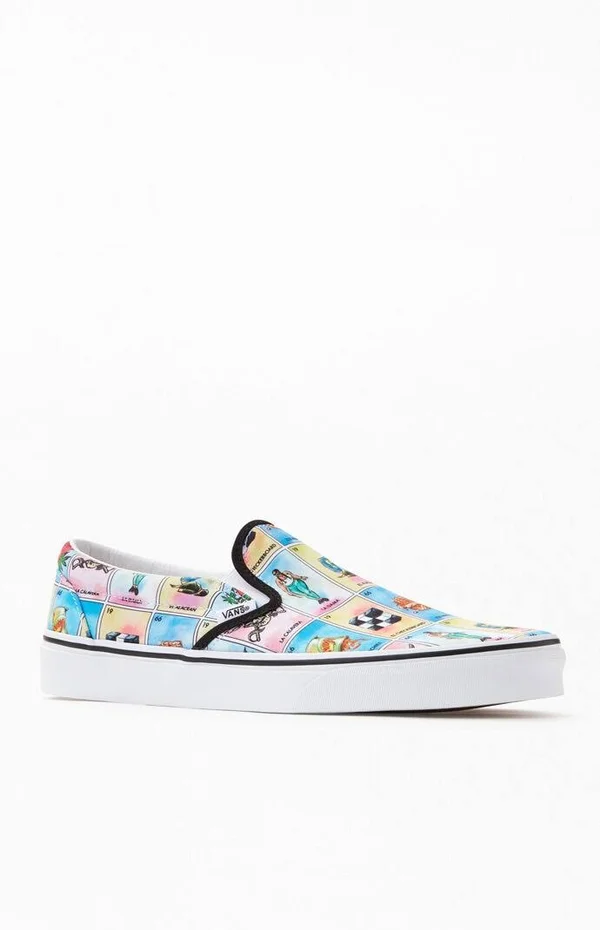Vans Los Classic Slip-On Shoes - Blue - Low-top Sneakers