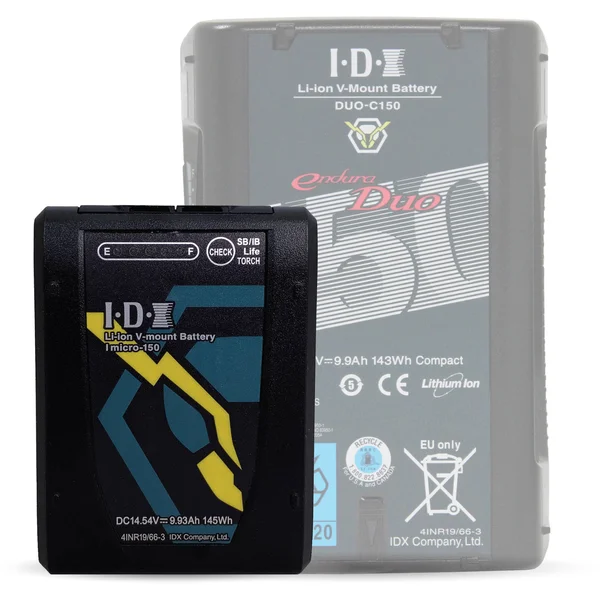 IDX System Technology Imicro-150 145Wh Micro Li-Ion V-Mount Battery