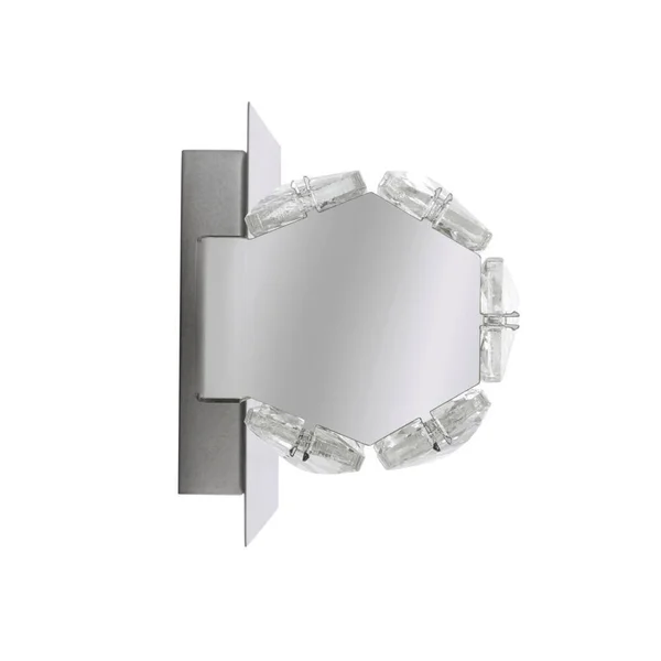 Keighley 18 in. Chrome LED Crystal Vanity Light Bar