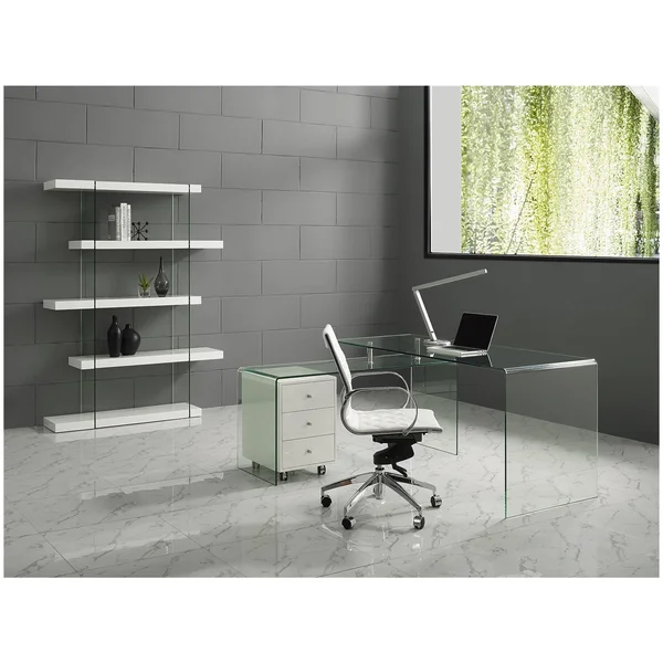 Casabianca Lider Arm Office Chair White
