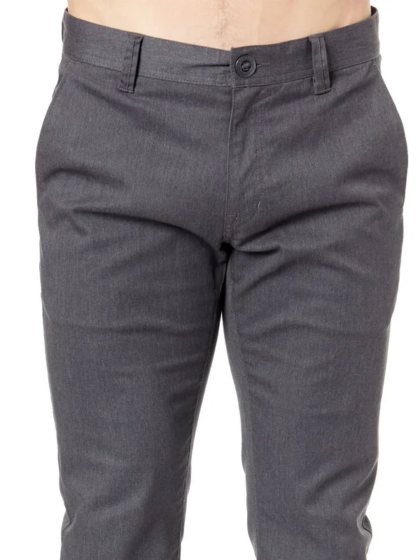 Volcom Frickin Modern Stretch (Charcoal Heather) Men's Casual Pants