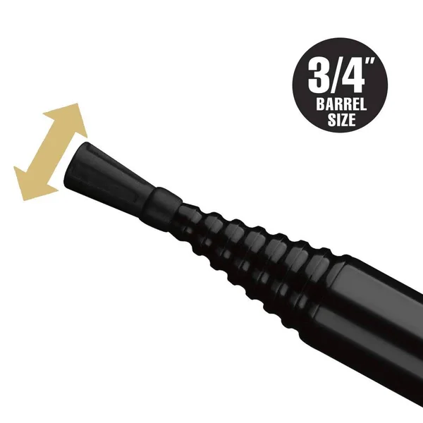 Hot Tools Professional Black Gold Spiral Curling Iron + Wand, 3/4 inch