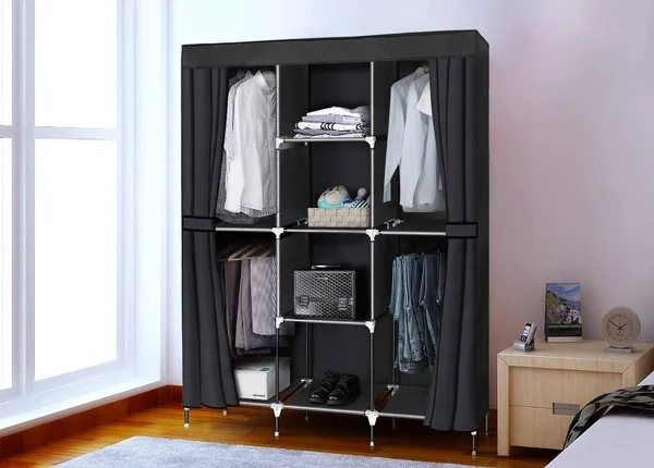 Youud Wardrobe Storage Closet Clothes Portable Wardrobe Storage Closet Portable Closet Organizer Portable Closets Wardrobe Close