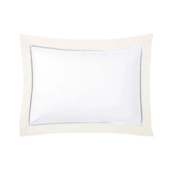 Yves Delorme Walton Bedding - Nacre (ivory) - King Sham