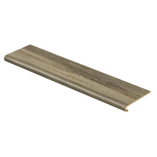 Cap A Tread Rustic Wood 47 in. L x 12-1/8 in. D x 1-11/16 in. H Vinyl Overlay to Cover Stairs 1 in. Thick - Narragansett Pine Reb