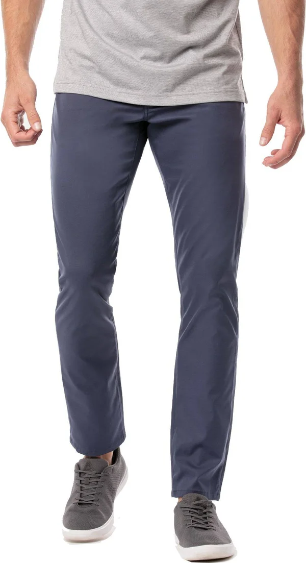 TravisMathew Men's Open to Close Golf Pants - Size 32, Blue