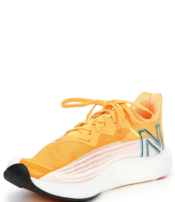 New Balance Men's FuelCell Rebel V2 Running Shoes - Blue/Red (Size 11.5)
