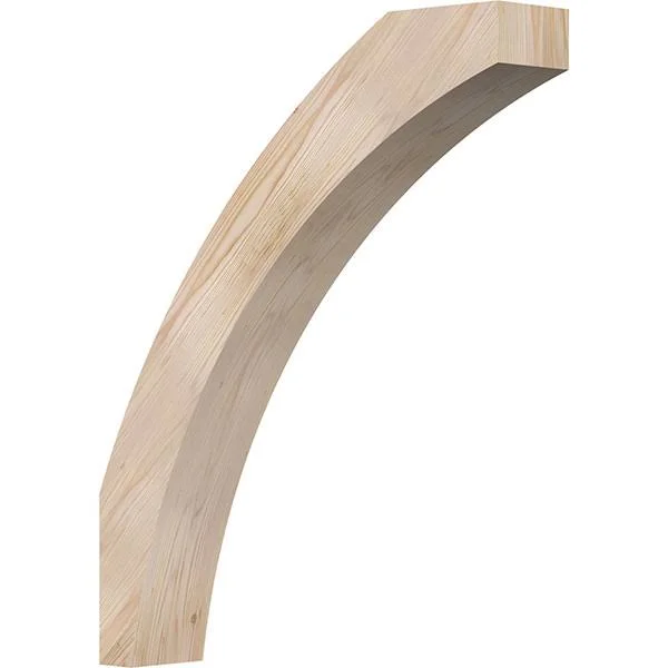 Ekena Millwork 5 1/2x22W x 28x22D x 34x22H Thorton Smooth Brace - Douglas Fir