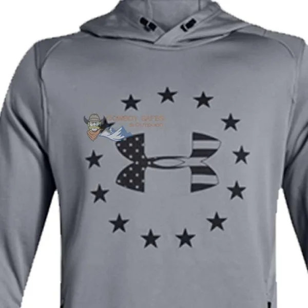 Under Armour UA Freedom Tech Terry Hoodie - Black