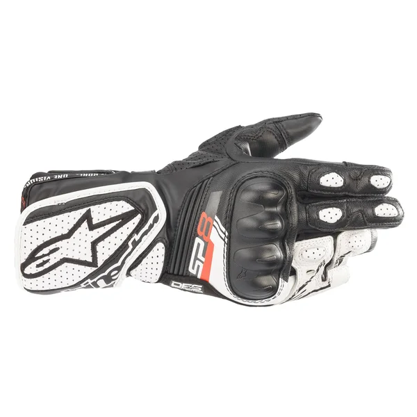 Alpinestars Stella SP-8 V3 Gloves - Black/White - Size X-Small